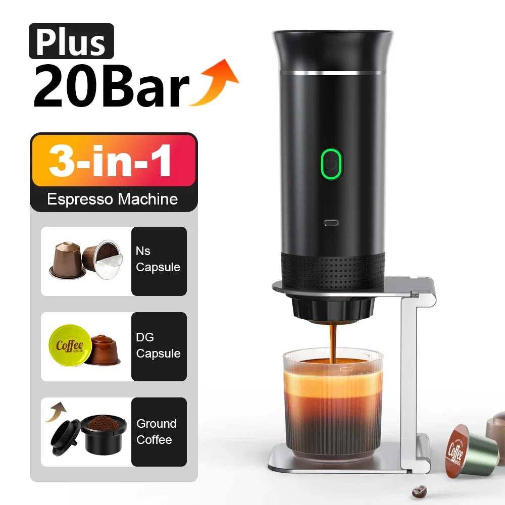 Cafetera Portatil 3 en 1